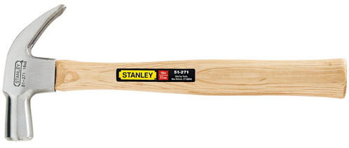 史丹利硬木柄羊角锤
